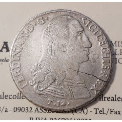 PALERMO Ferdinando III 12 Tari' 1797